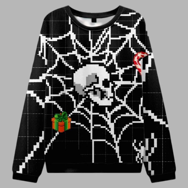 Spider Web Ugly Christmas Sweater 3
