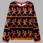 Spooky Gingerbread Ugly Christmas Sweater