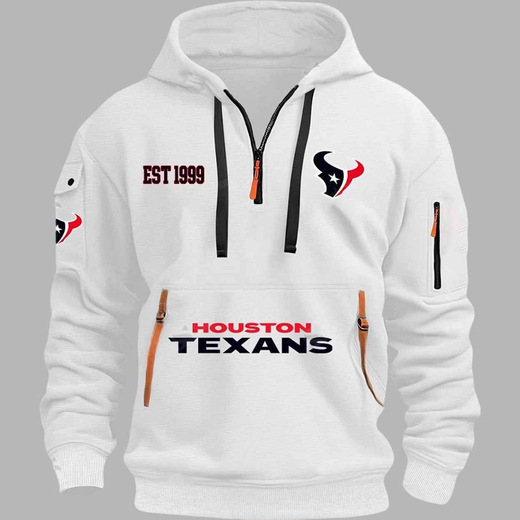 Texans EST 1999 Quarter Zip Hoodie 3