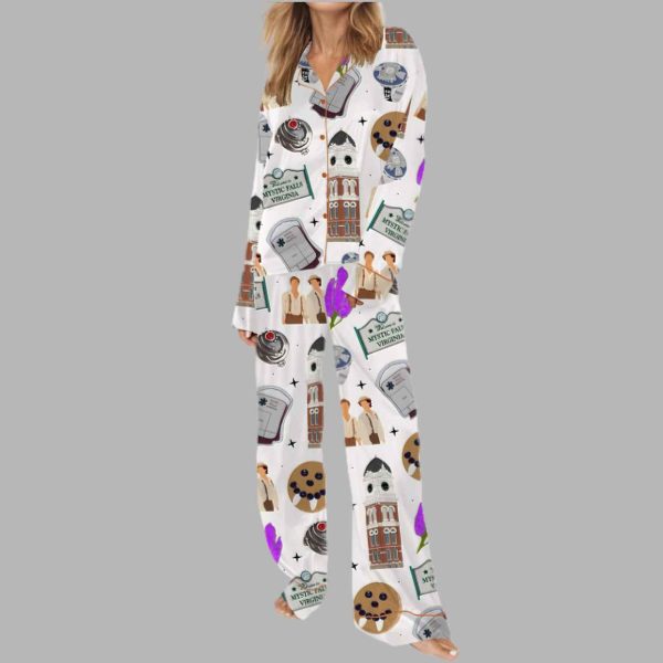 The Vampire Silky Satin Pajama Set 2