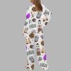 The Vampire Silky Satin Pajama Set 3