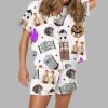 The Vampire Silky Satin Pajama Set 4