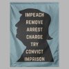 Trump Impeach Remove Arrest Charge Try Convict Imprison Flag 3