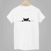 Womens Cute Cat Printed Casual Shirt 1