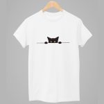 Women's Cute Cat Printed Casual Shirt