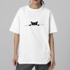 Womens Cute Cat Printed Casual Shirt 2