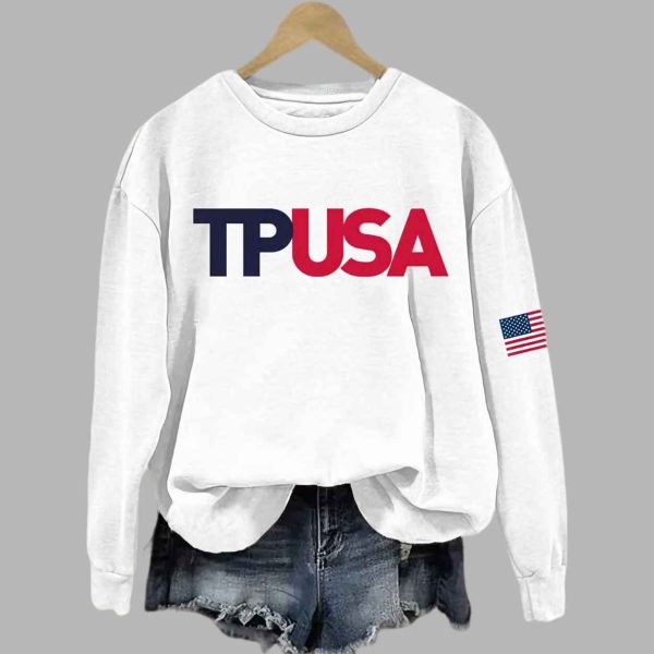 Womens Turning Point USA Print Sweatshirt 1