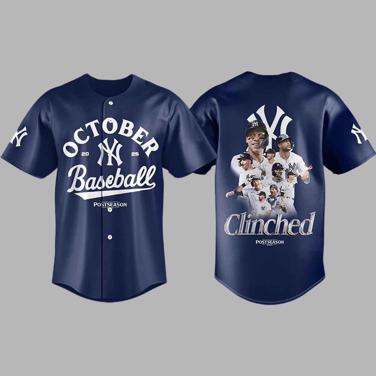 Yankees October 2025 Postseason Jersey 1 Yankees October 2025 Postseason Jersey 2