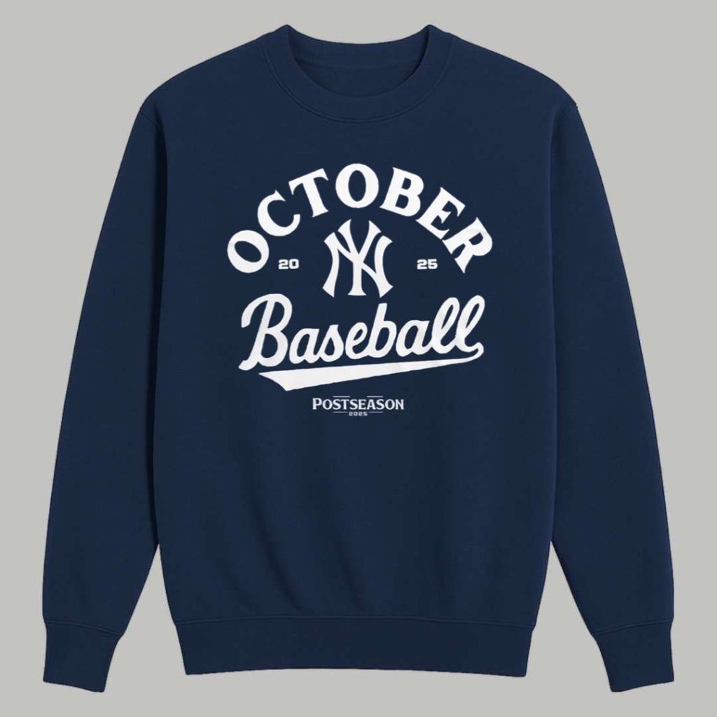 Yankees October 2025 Postseason Shirt 3