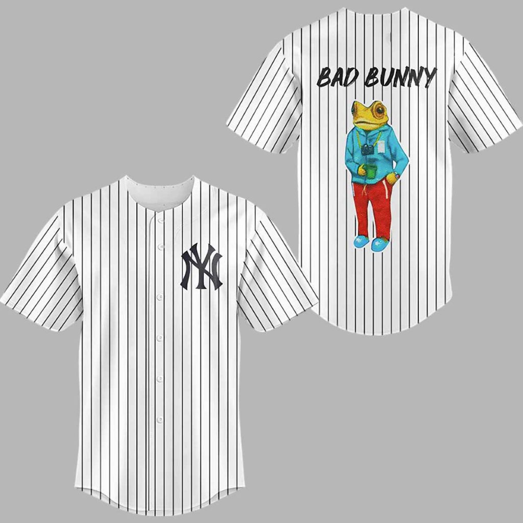 Yankees x Bad Bunny 2025 Jersey 3