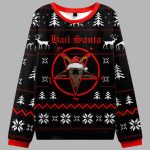 Hail Santa Ugly Christmas Sweater
