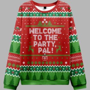 Welcome to the Party Pal Ugly Christmas Sweater 2