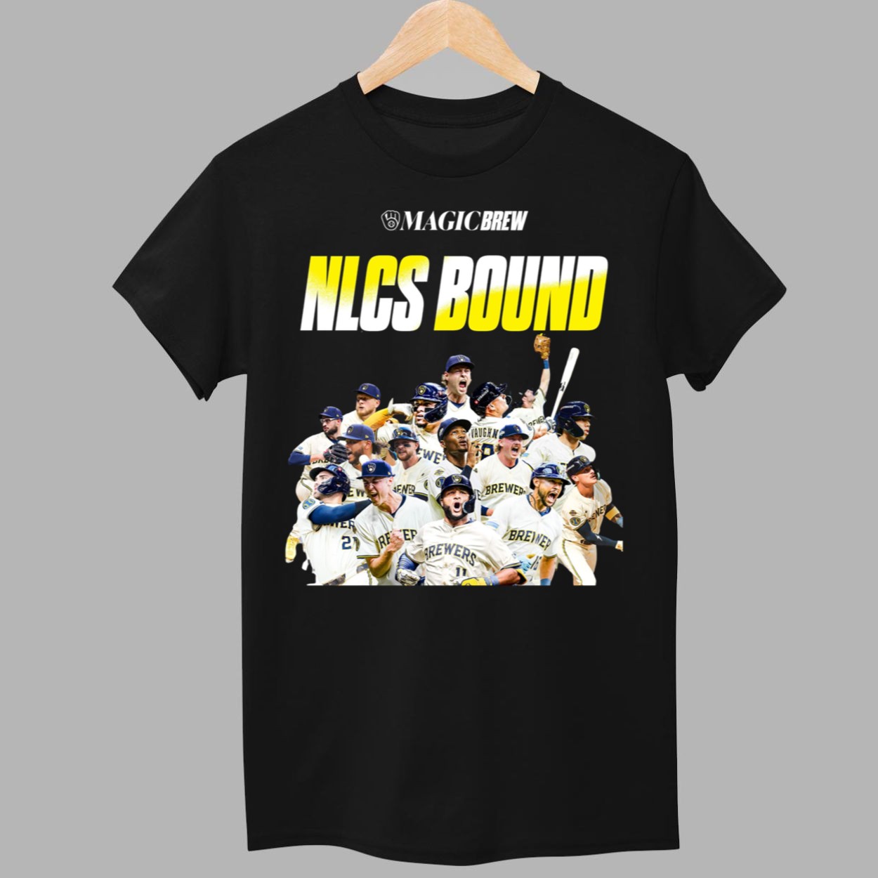 2025 Brewers NLCS Bound Shirt 1 2025 Brewers NLCS Bound Shirt 1