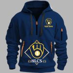 2025 Brewers NLCS Quarter Zip Hoodie