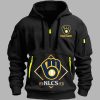 2025 Brewers NLCS Quarter Zip Hoodie 4