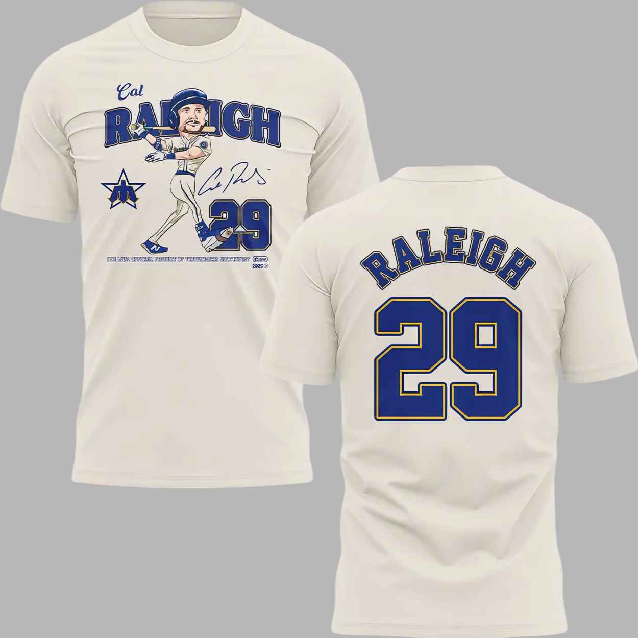 2025 Cal Raleigh MVP Mariners Shirt 1 2025 Cal Raleigh MVP Mariners Shirt 1