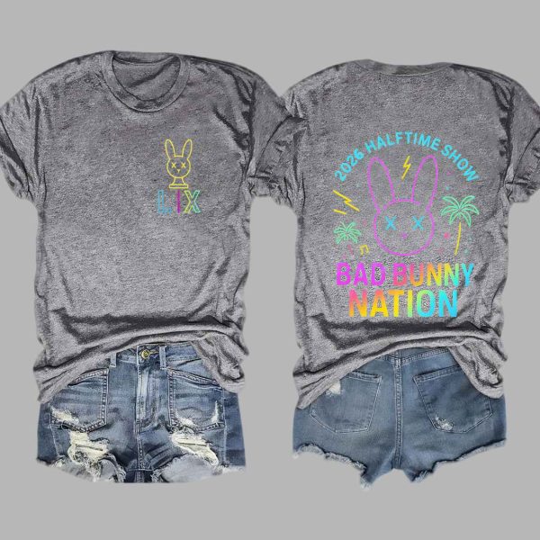2026 Halftime Show Bad Bunny Nation Shirt 4