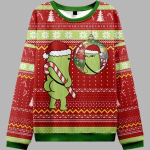 Cucumber Funny Ugly Christmas Sweater 1