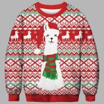 Alpaca Ugly Christmas Sweater
