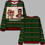 Bad Bunny Super Bowl Ugly Christmas Sweater