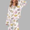Bakery Silky Satin Pajama Set 1