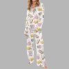 Bakery Silky Satin Pajama Set 3