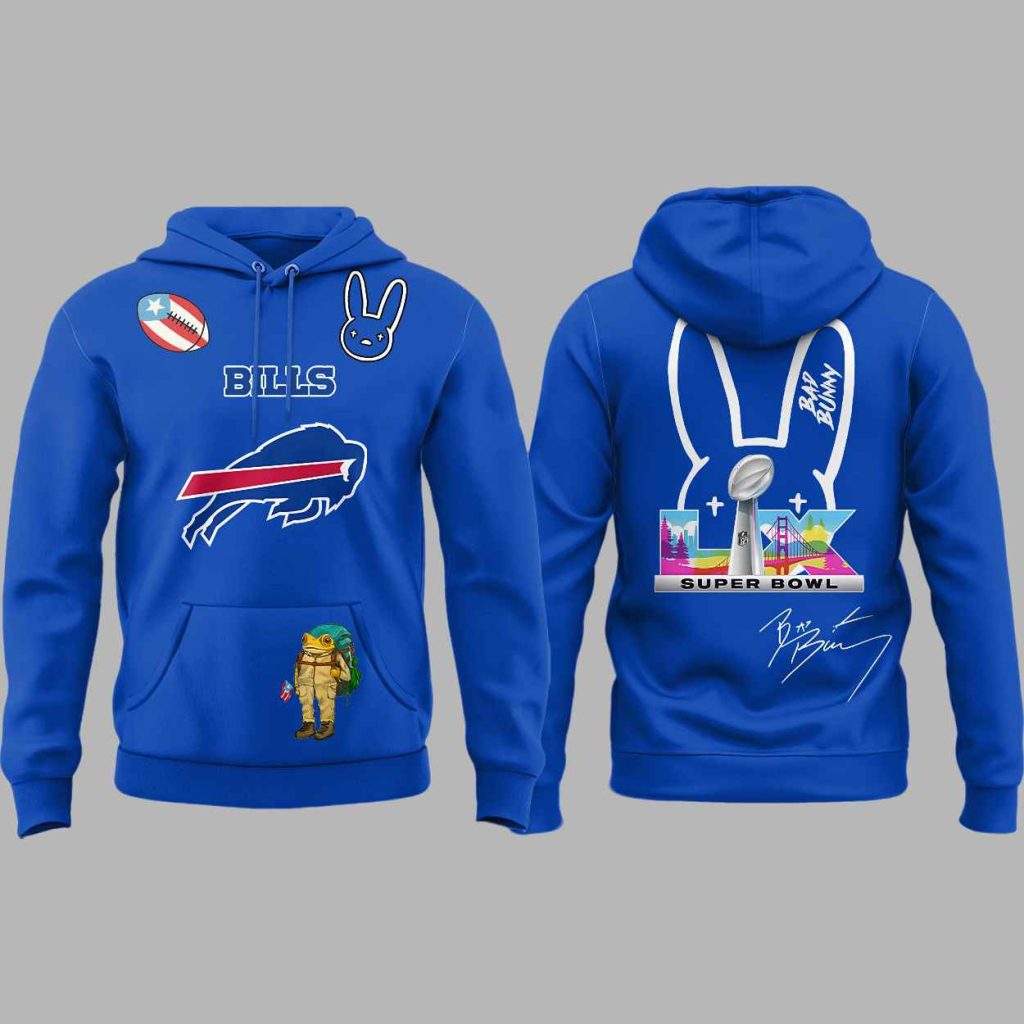 Bills x Bad Bunny Hoodie 3 Bills x Bad Bunny Hoodie 3