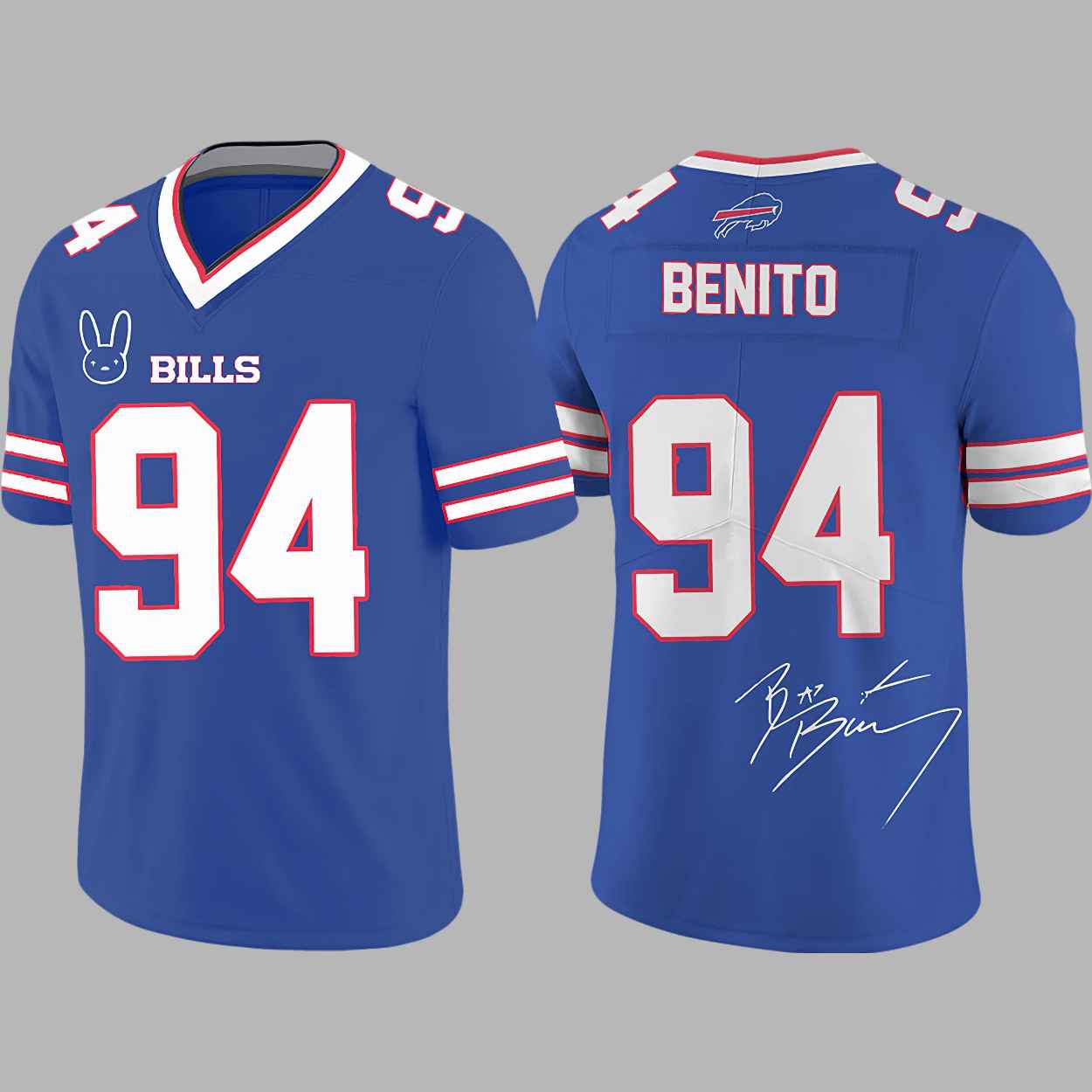 Bills x Bad Bunny Jersey 2 Bills x Bad Bunny Jersey 3