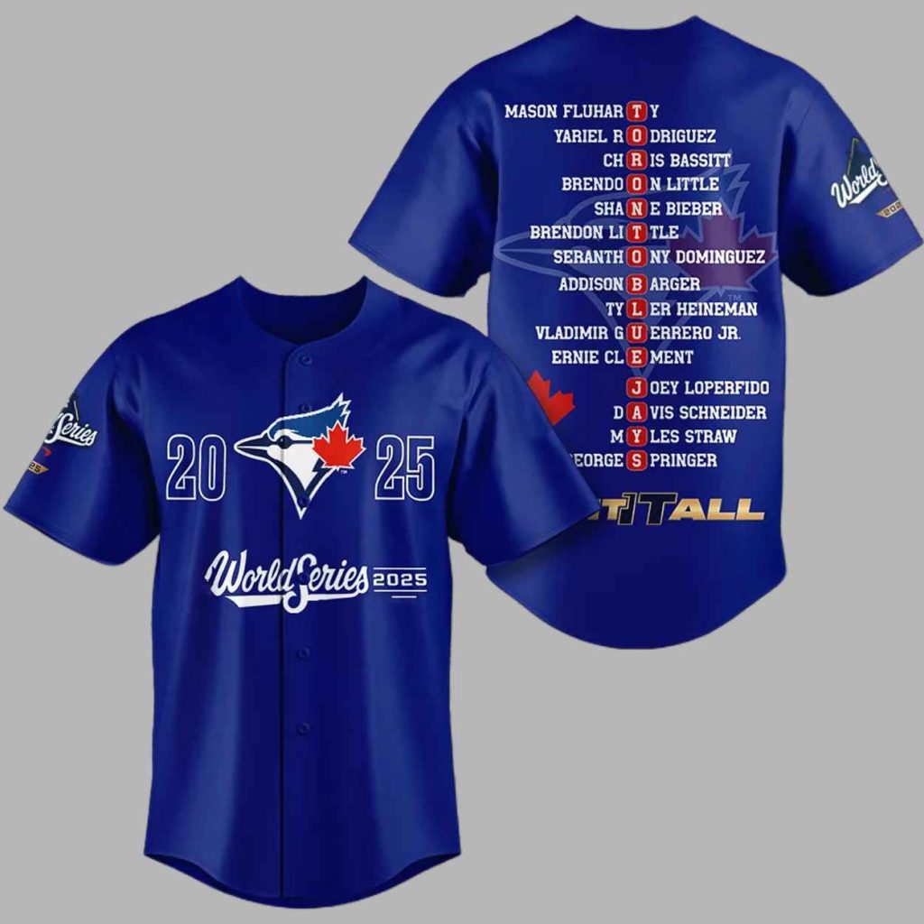 Blue Jays World Series 2025 Jersey 3 Blue Jays World Series 2025 Jersey 3