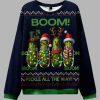 Boom Pickle All The Way Ugly Christmas Sweater 3 Boom Pickle All The Way Ugly Christmas Sweater 3