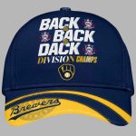 Brewers Back Back Dack Division Champs Hat