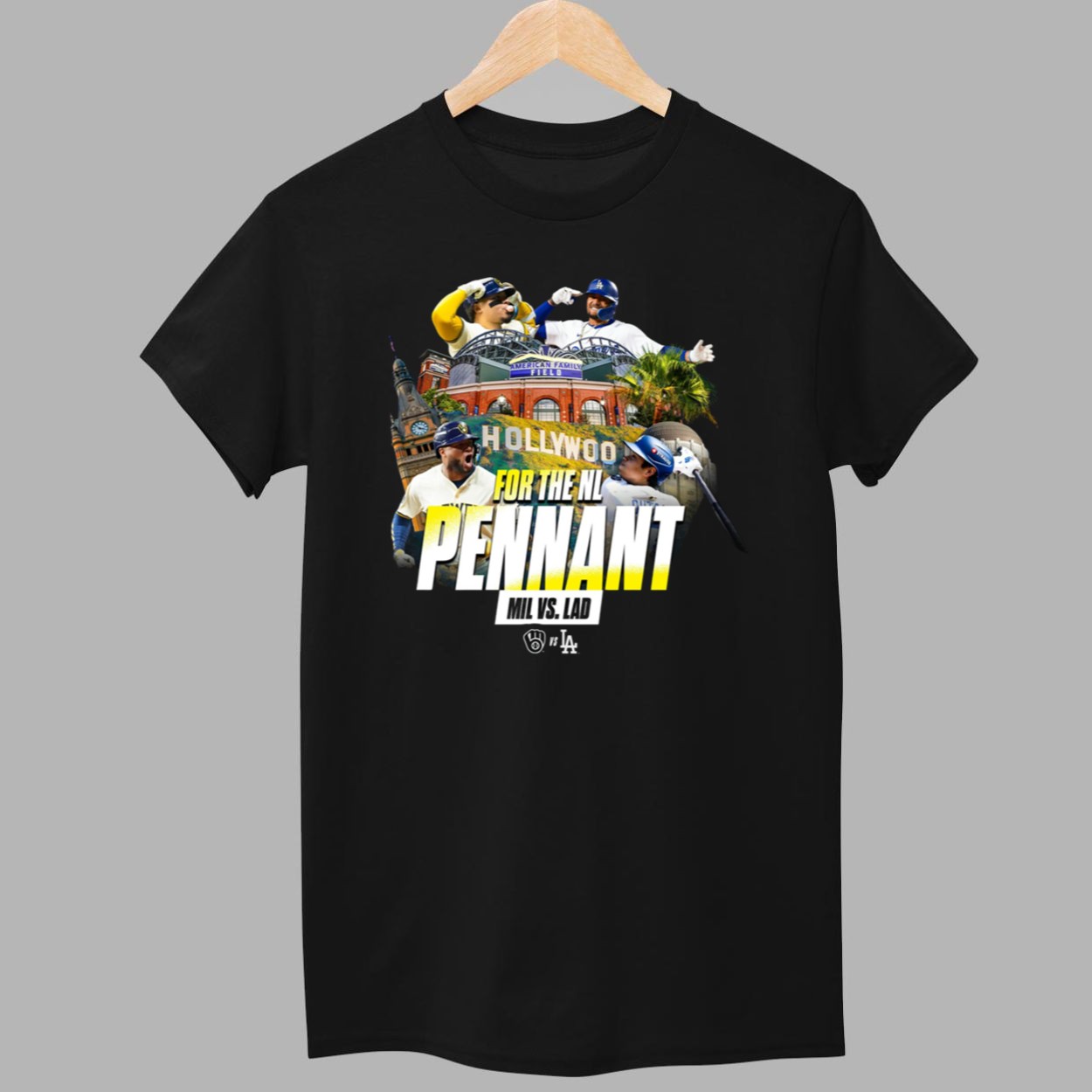 Brewers Vs Dodgers For The NL Pennant Shirt 1 Brewers Vs Dodgers For The NL Pennant Shirt 1