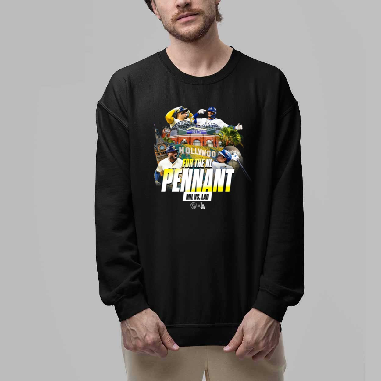 Brewers Vs Dodgers For The NL Pennant Shirt 4 Brewers Vs Dodgers For The NL Pennant Shirt 3