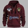 Brewers World Series 2025 Quarter Zip Hoodie 3