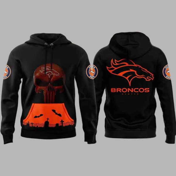 Broncos x Halloween 2025 Hoodie 3