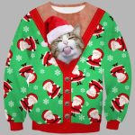 Cat Meme Christmas Ugly Sweater