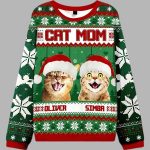 Cat Mom Ugly Christmas Sweater