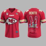 Chiefs Bad Bunny 2026 Halftime Show Custom Name And Number Jersey