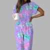 Christmas Bows Casual Pajama Set 1