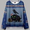 Christmas Chaos Cat Crow And Fish Unite Ugly Christmas Sweater 3 Christmas Chaos Cat Crow And Fish Unite Ugly Christmas Sweater 3