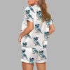 Cool Blue Jays Bird Pajama Set 4