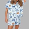 Coquette Hanukkah Silky Satin Pajama Set 5
