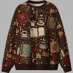 Cozy Reading Christmas Ugly Sweater