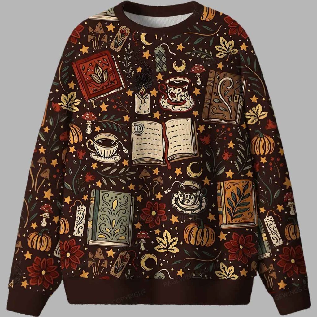 Cozy Reading Christmas Ugly Sweater 3 Cozy Reading Christmas Ugly Sweater 3