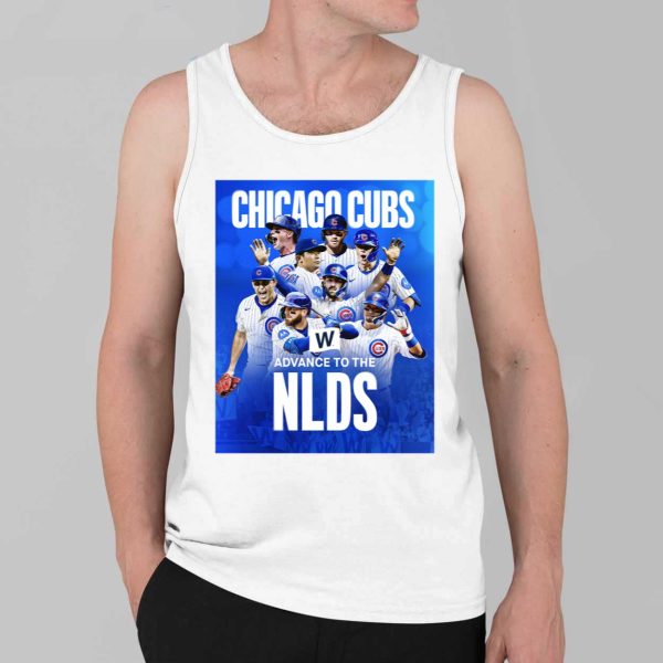 Cubs W Advance To The NLDS Shirt 4