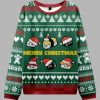 Cute Sushi Cat Ugly Christmas Sweater 1