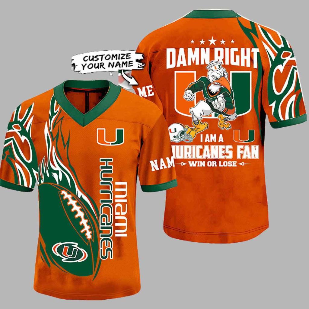 Damn Right I Am A Hurricanes Fan Jersey 3 Damn Right I Am A Hurricanes Fan Jersey 3