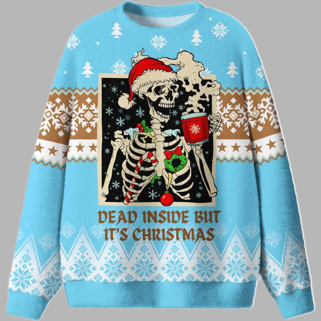 Dead Inside But Its Christmas Ugly Sweater 2 Dead Inside But Its Christmas Ugly Sweater 2