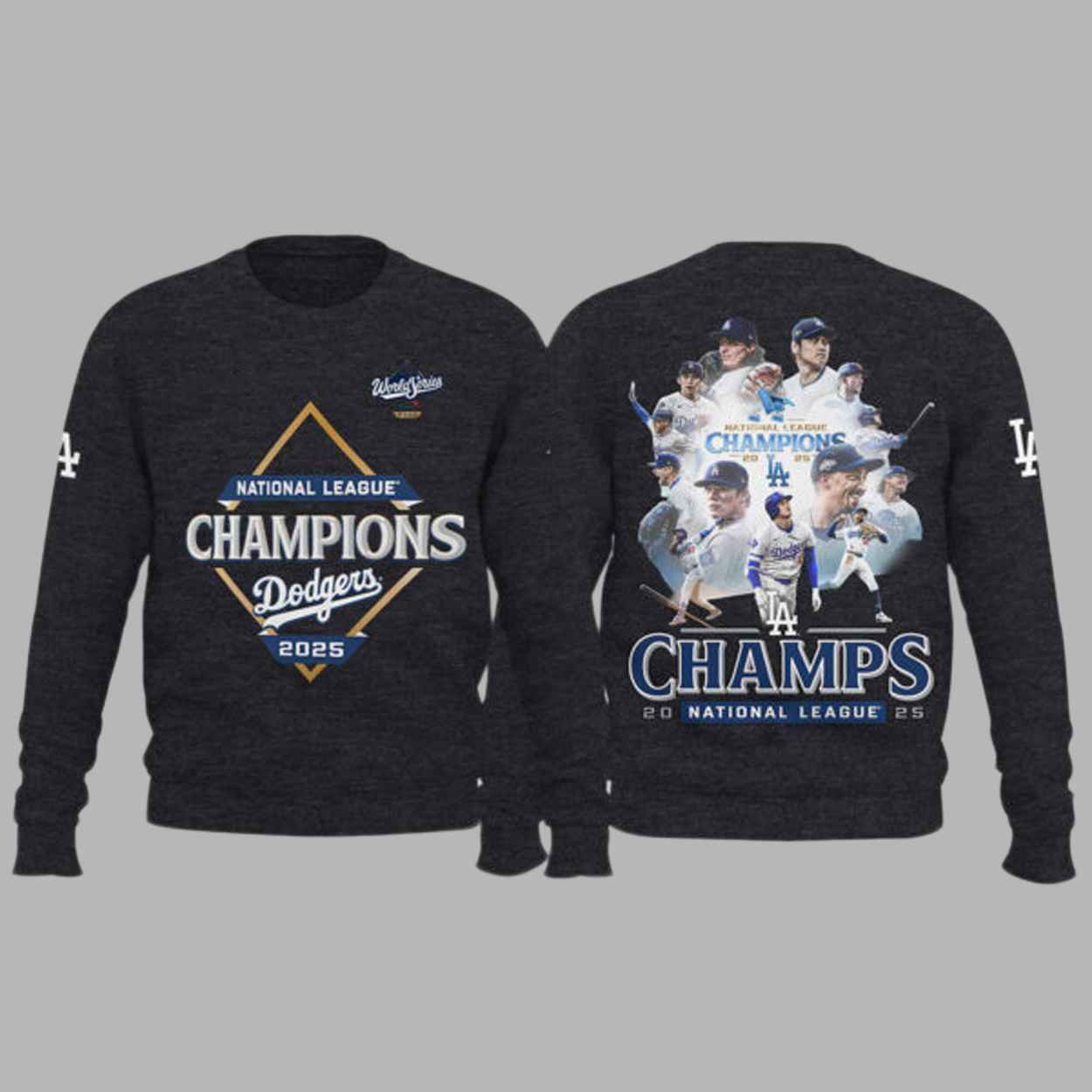 Dodgers NL Champions 2025 Shirt 2 Dodgers NL Champions 2025 Shirt 3