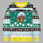 Elf Renna Natale Ugly Christmas Sweater